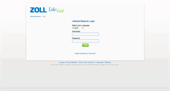 Desktop Screenshot of lifevestnetwork.zoll.com