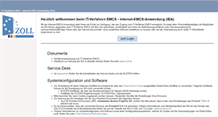 Desktop Screenshot of iea.zoll.de